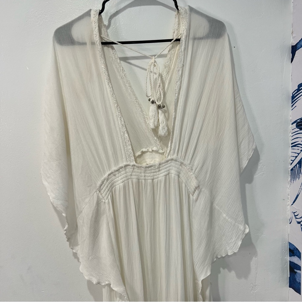 Free People White Maxi Dress - Picture 7 of 8